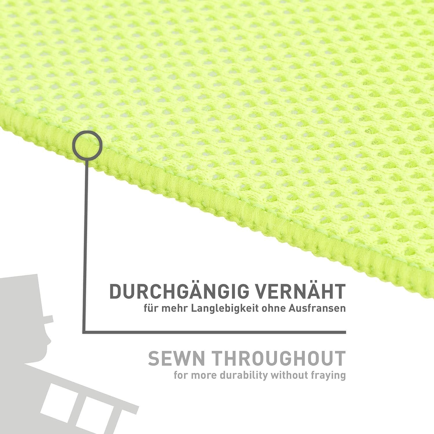 Preview: NIGRIN Microfaser-Tuch Insekten 400mm x 400mm