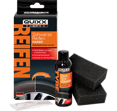 QUIXX Schwarze Reifen Farbe 75ml